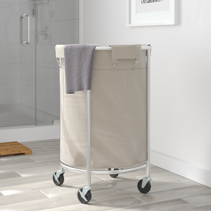 Commercial Laundry Hamper with Wheels