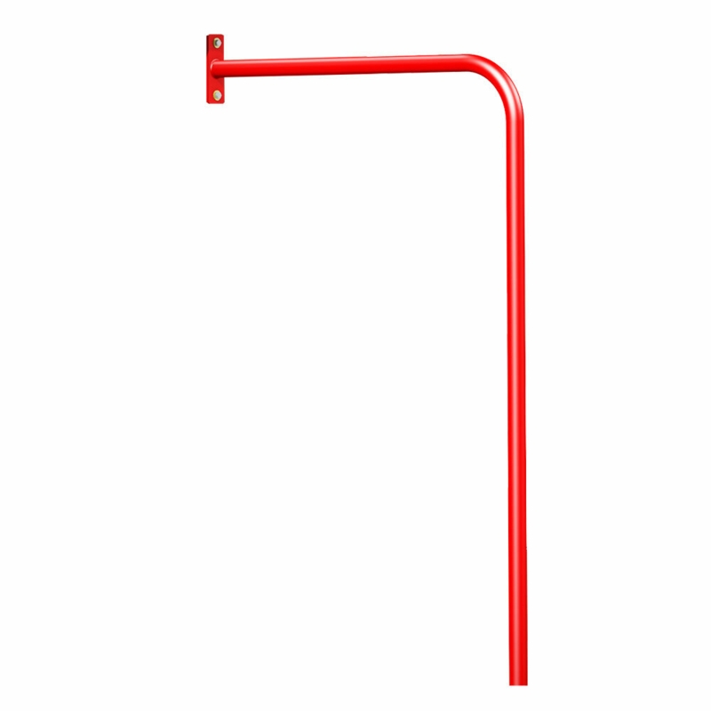 Vibrant Red Chin-Up Bar for Kids
