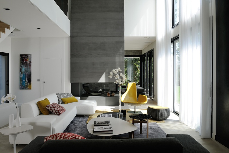 Design a Two-sided Fireplace
