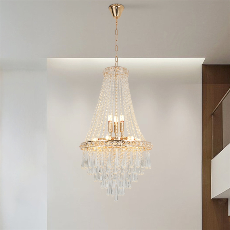 Luxurious Crystal Ceiling Light Fixture