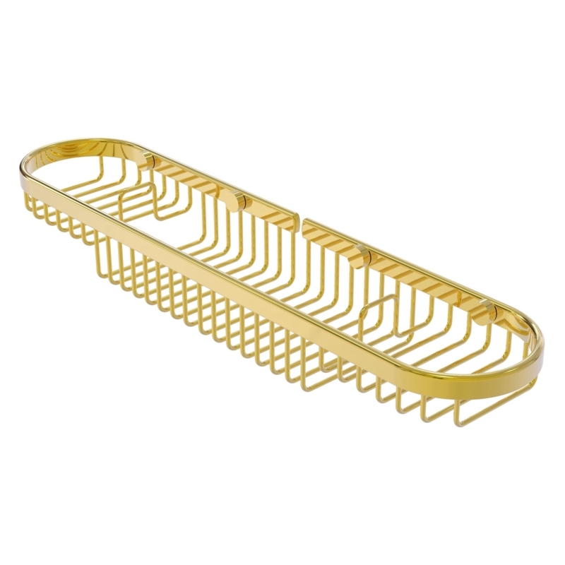 Solid Brass Decorative Basket
