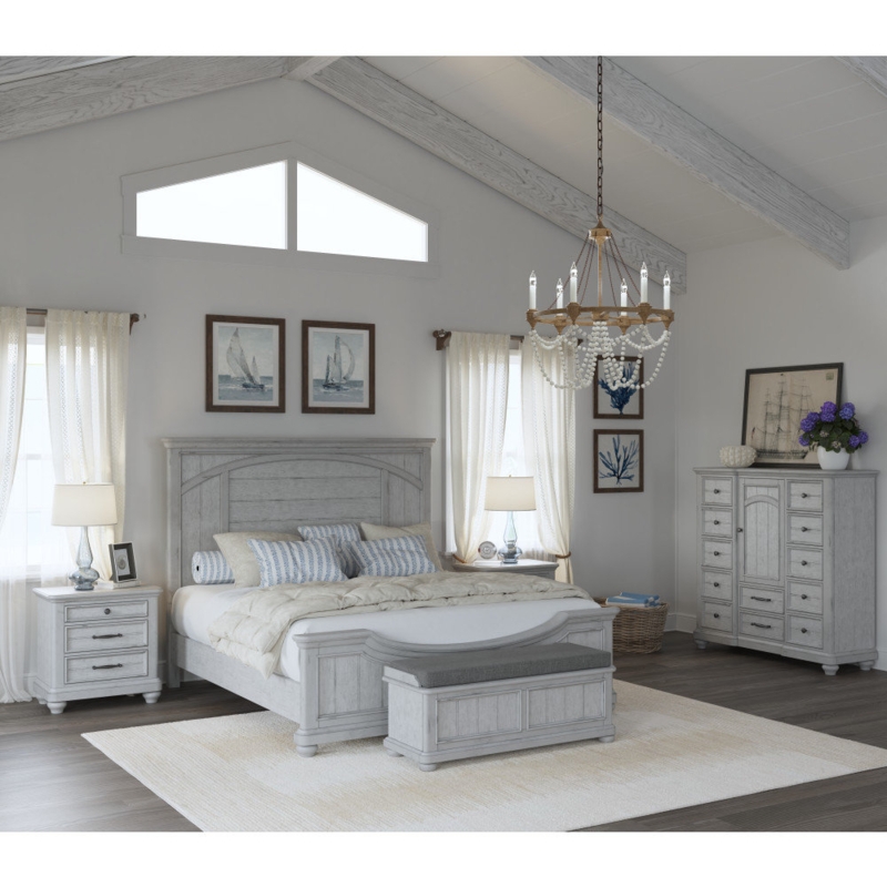 Coastal Bedroom Set with Classic Arches