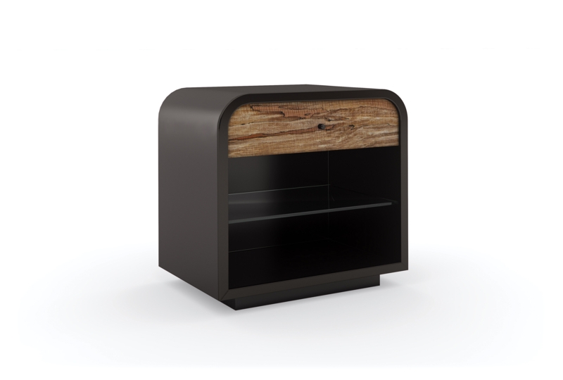 Modern Nightstand with USB Charging Ports