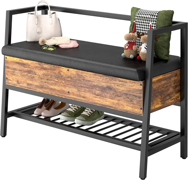 Hidden Storage Box for Entryway