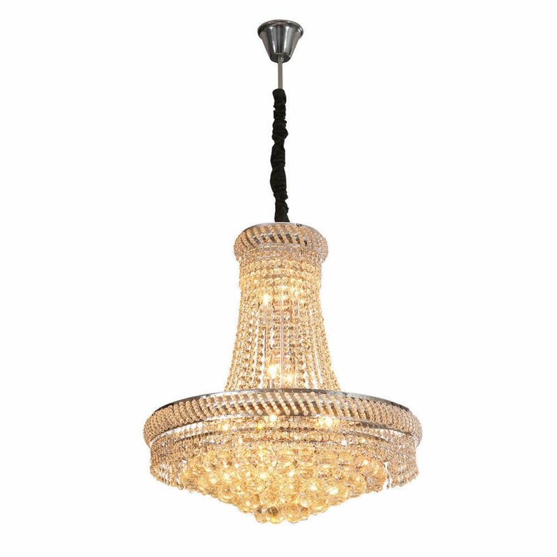 French Empire Crystal Chandelier Pendant Light
