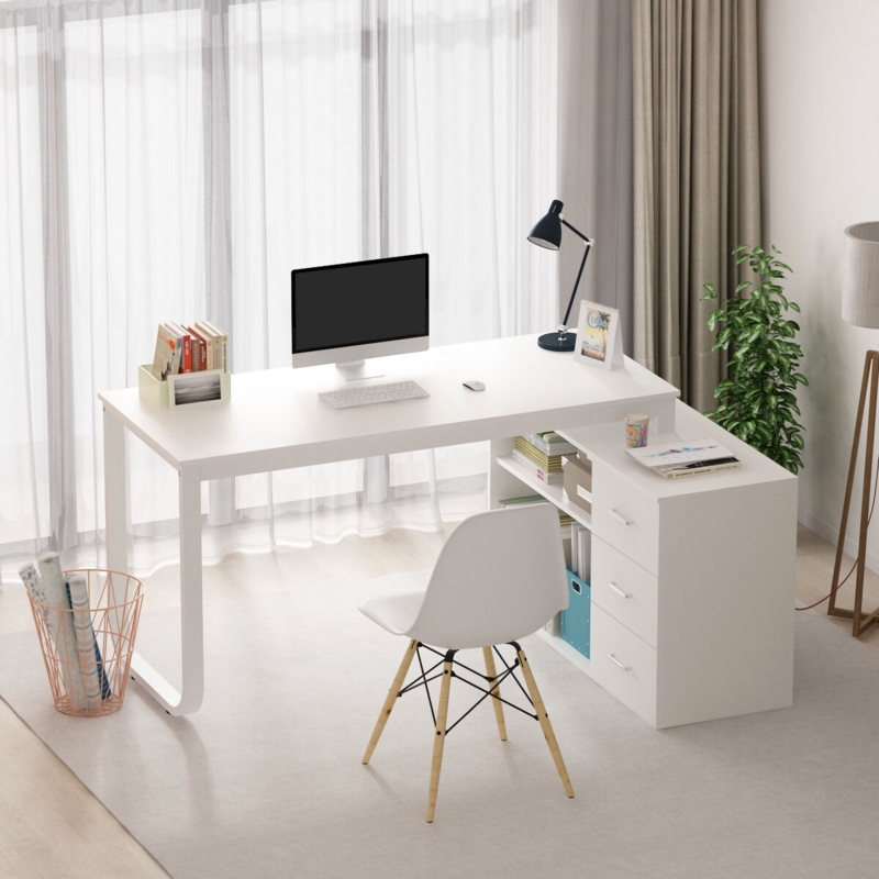 Rustic Contemporary Home Office Desk