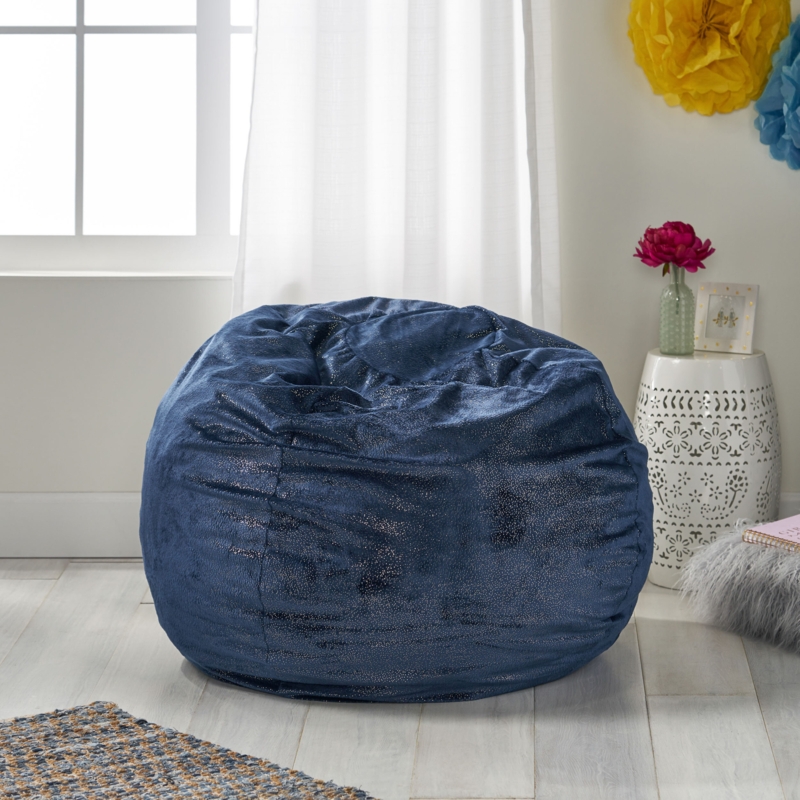 Sparkling Bean Bag with Removable Cover