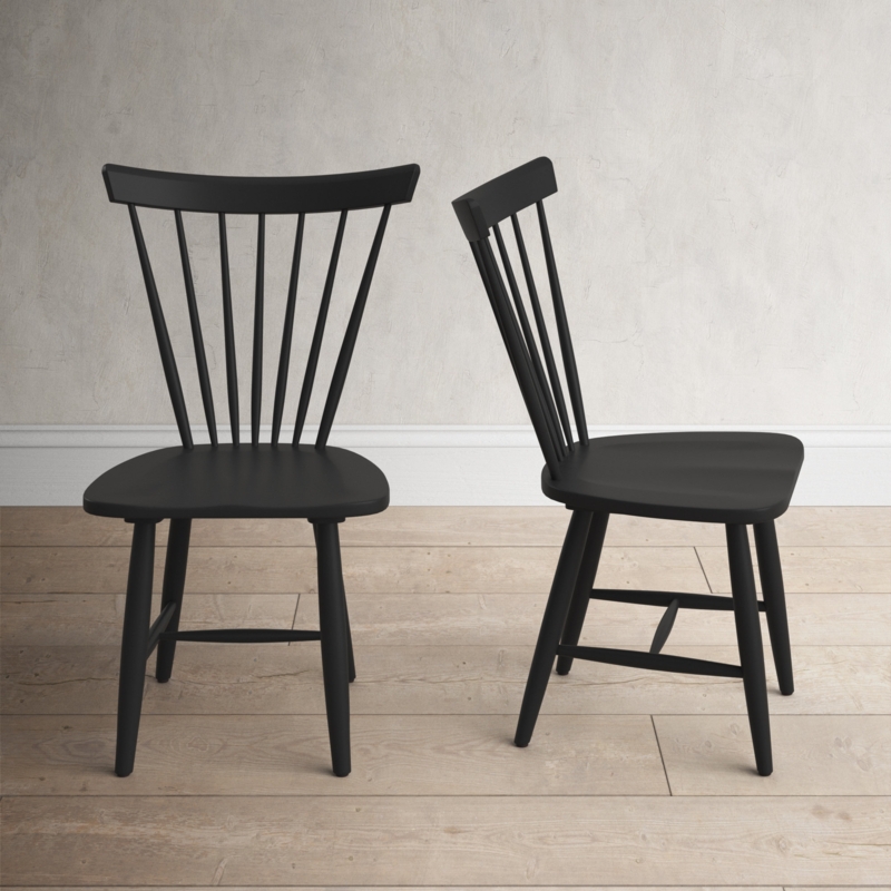 Elegant Spindle-Back Dining Chair