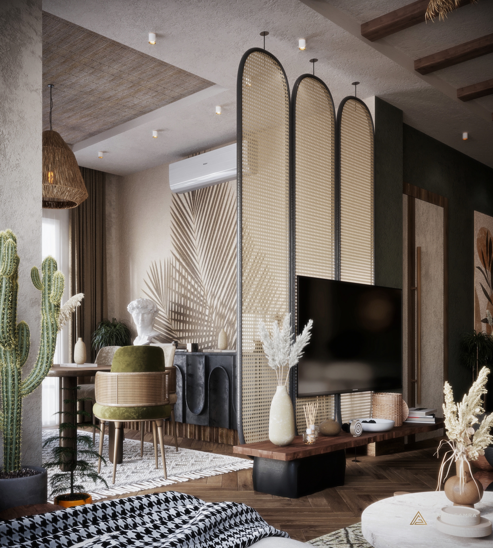 Incorporate a Folding Screen