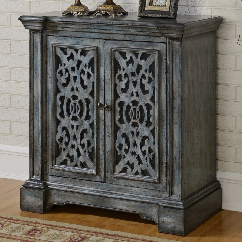Chippendale-Inspired Lattice Cabinet