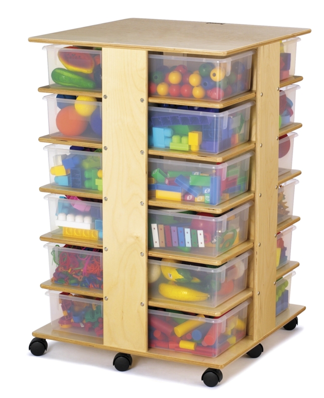 24 Cubby Storage Tower