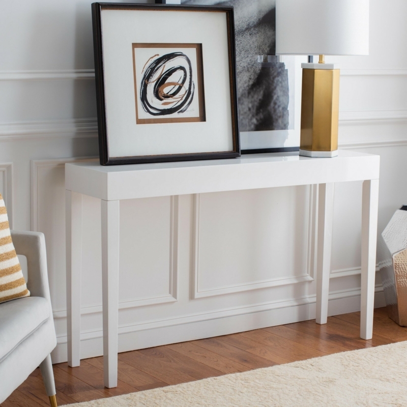 Chic Console Table with Storage