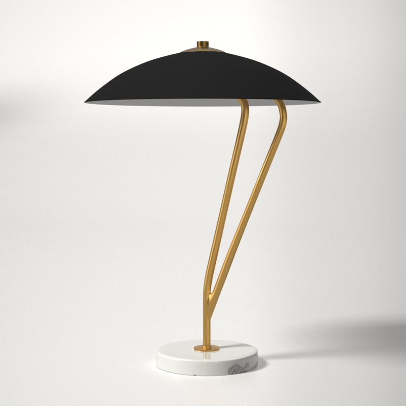 Minimalist Sculptural Table Lamp
