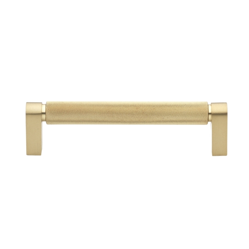 Textured Knurled Bar Pull with Diamond Pattern