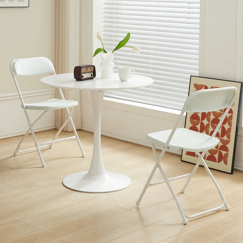 Commercial Folding Chair with Steel Frame