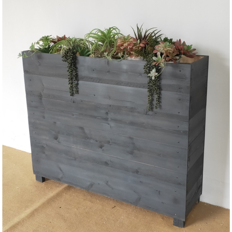 Sturdy Commercial Planter Barrier