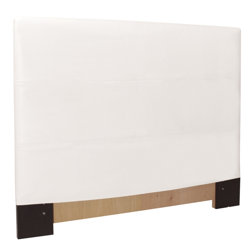 Faux Leather Slip-Covered Headboard