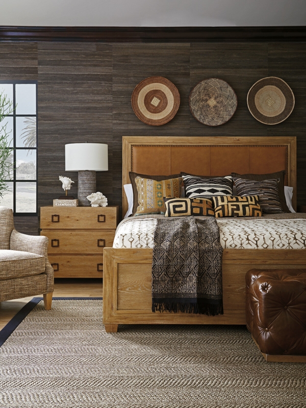 Upholstered Panel Configurable Bedroom Set