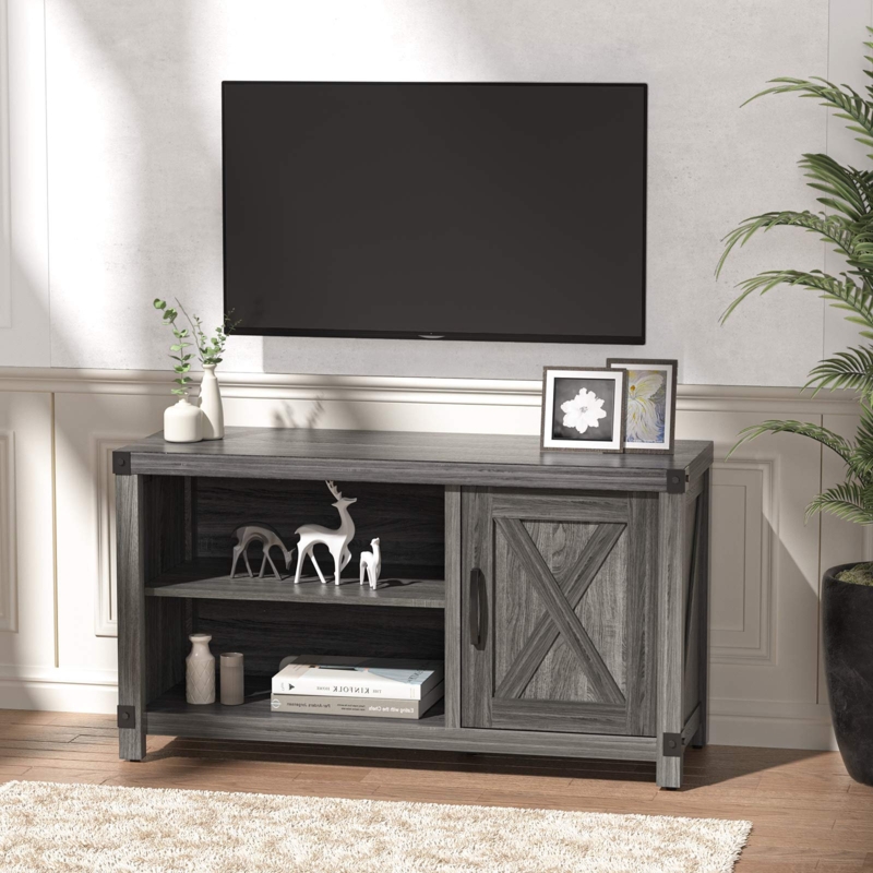 50-inch TV Stand with Electric Fireplace