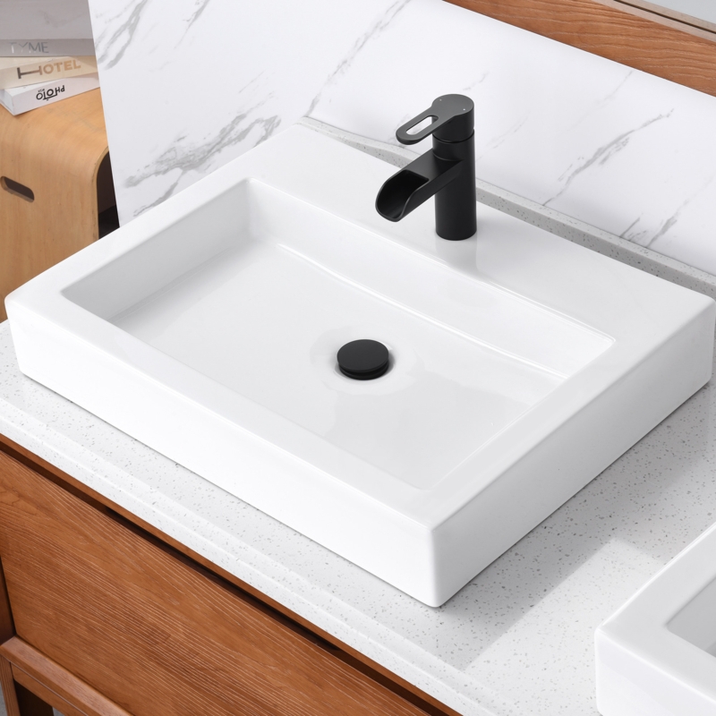 Modern Contemporary Ceramic Vessel Sink