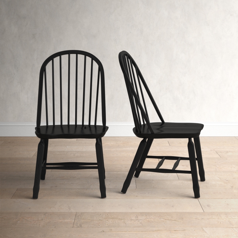 Windsor Back Side Chair with Spindle Design