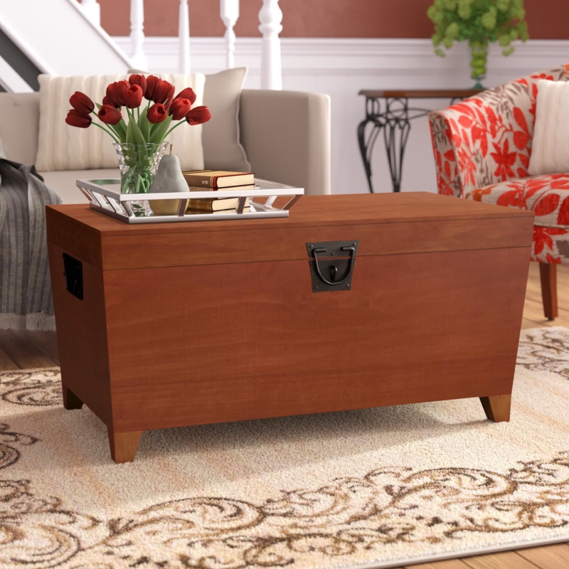 Lift-Top Trunk Coffee Table