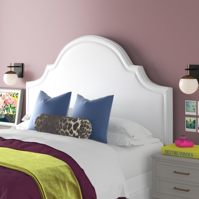 Glam Silhouette Arched Headboard