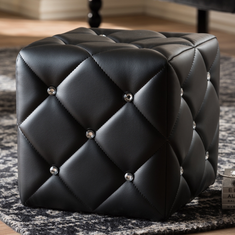 Modern and Contemporary Cube Ottoman