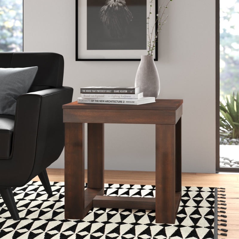 Classic Cut-Out End Table