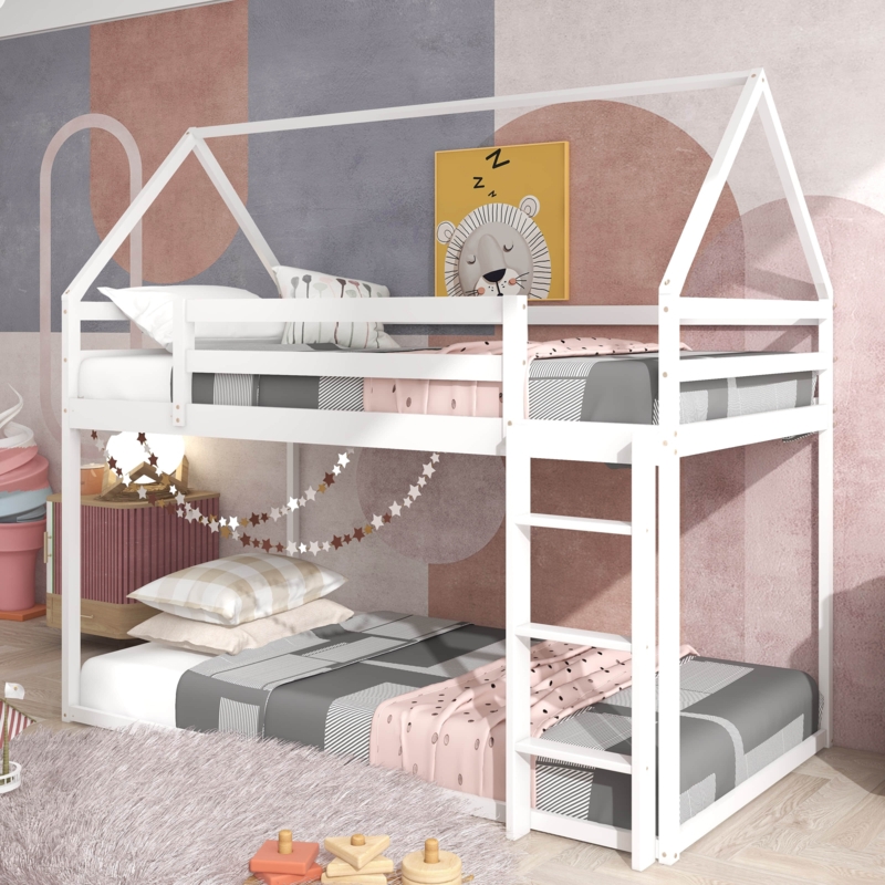 House-Shaped Bunk Bed