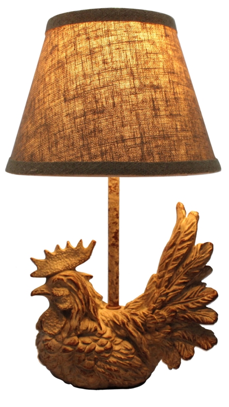 Rooster Accent Lamp