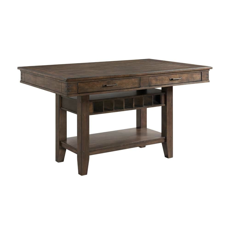 Rustic Pub Table with Modern Functionality