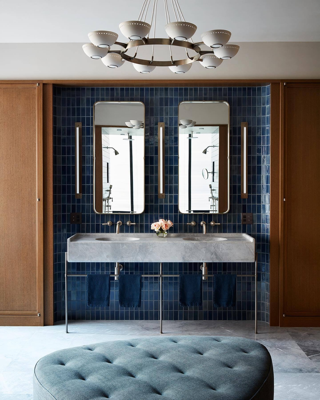 Opt for Blue Subway Tiles