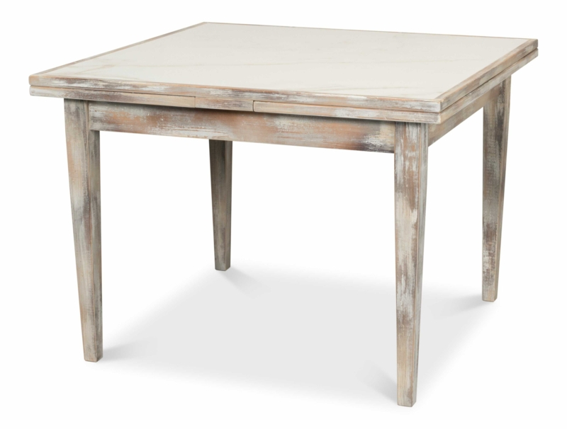 Transformative Porcelain Marble Top Table