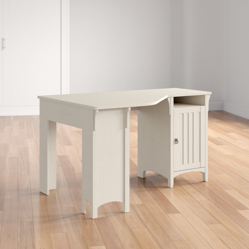 Reversible L-Shaped Desk for Small Spaces