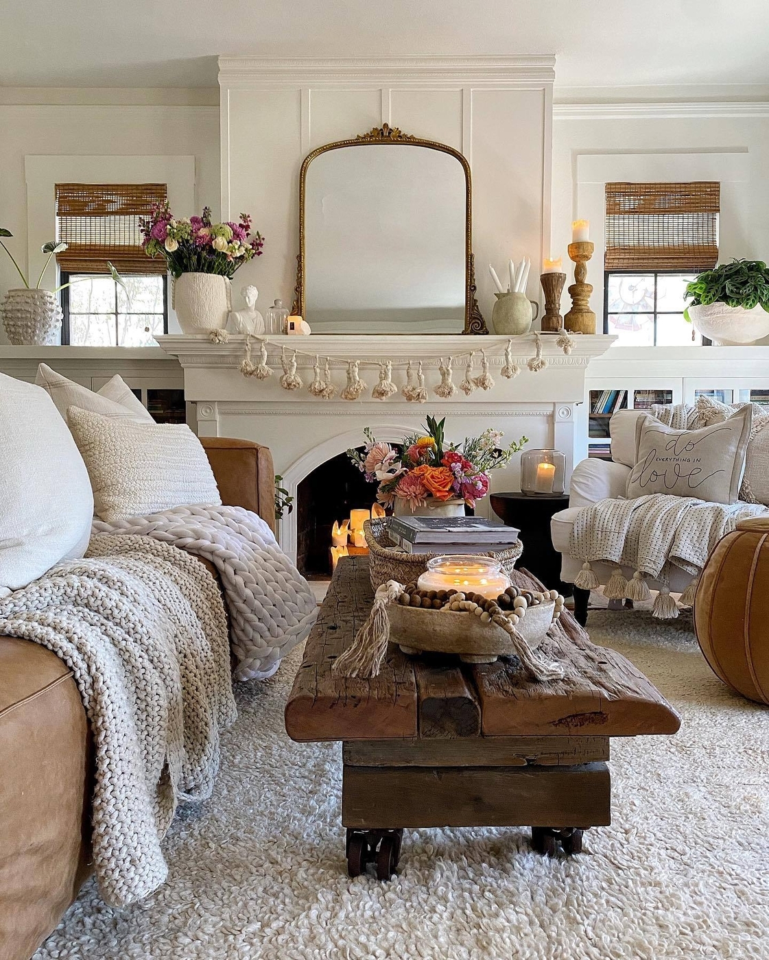 Place a Fireplace Candelabra