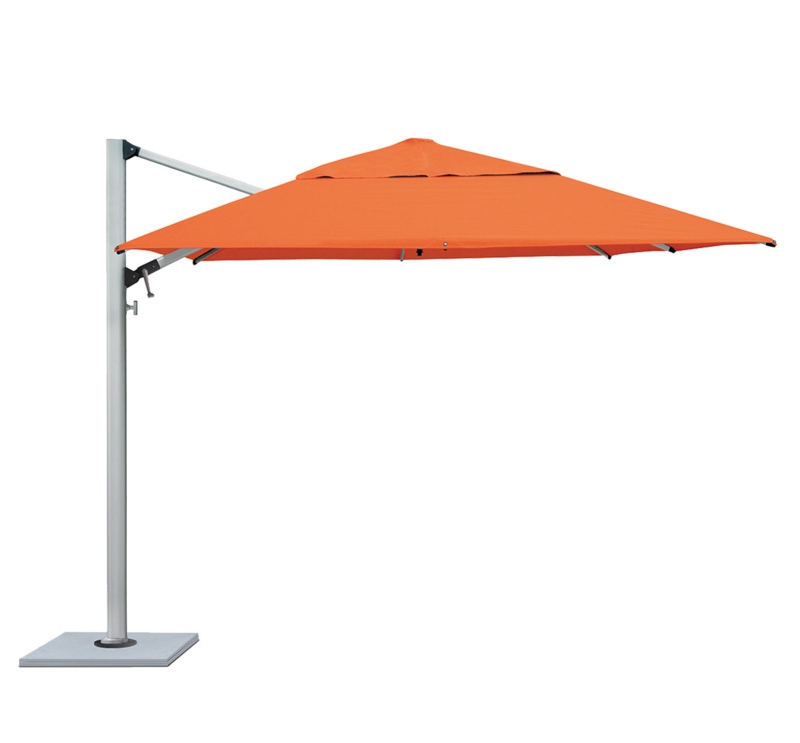 Designer Sidepost Umbrella with Infinite Tilt