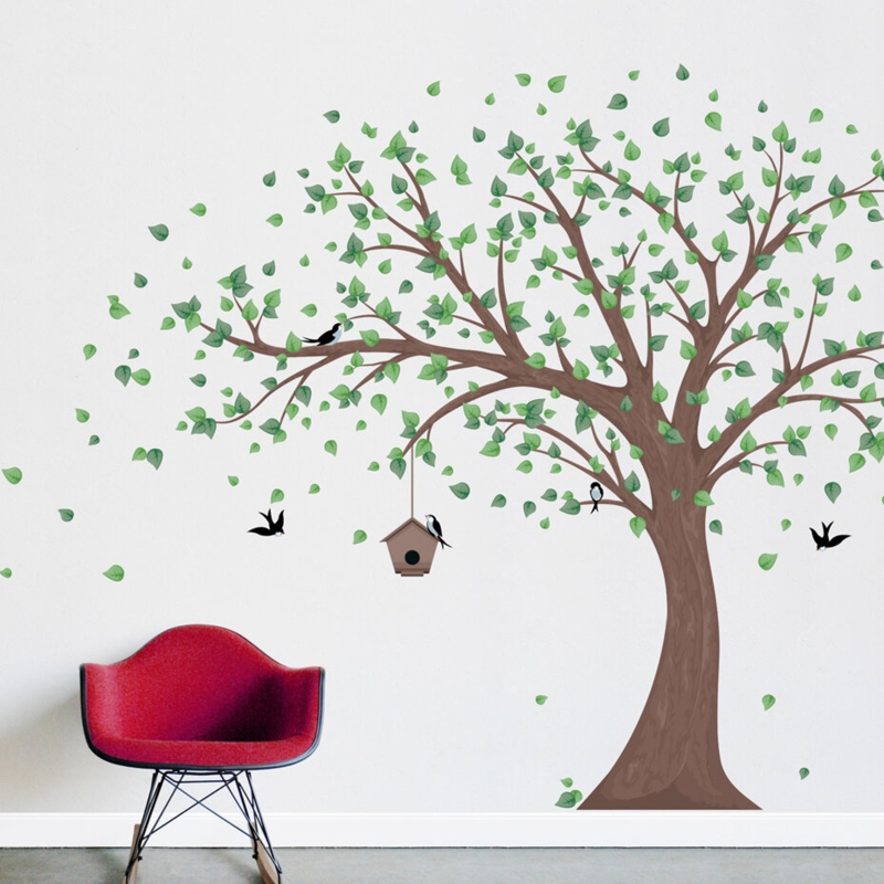 Repositionable Printed Wall Decal