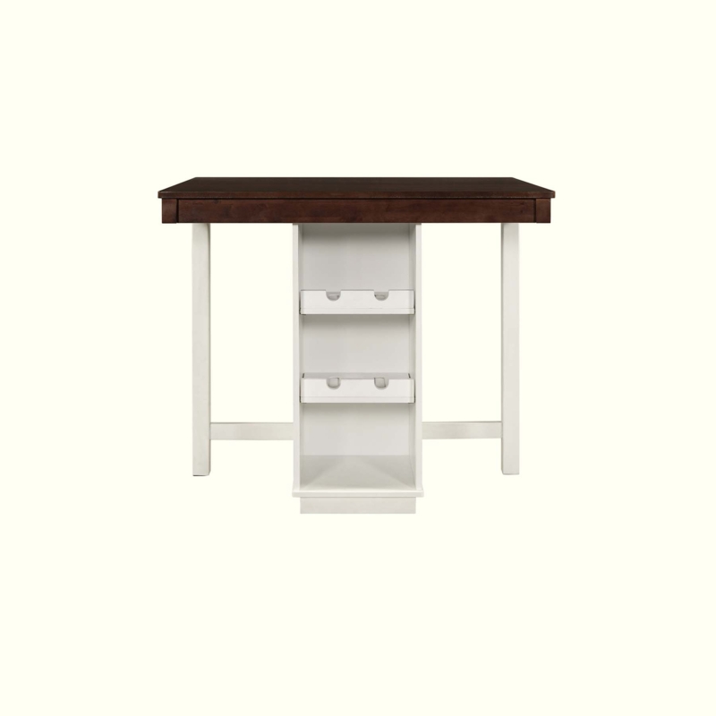 3-Tier Dining Table with Wine Racks