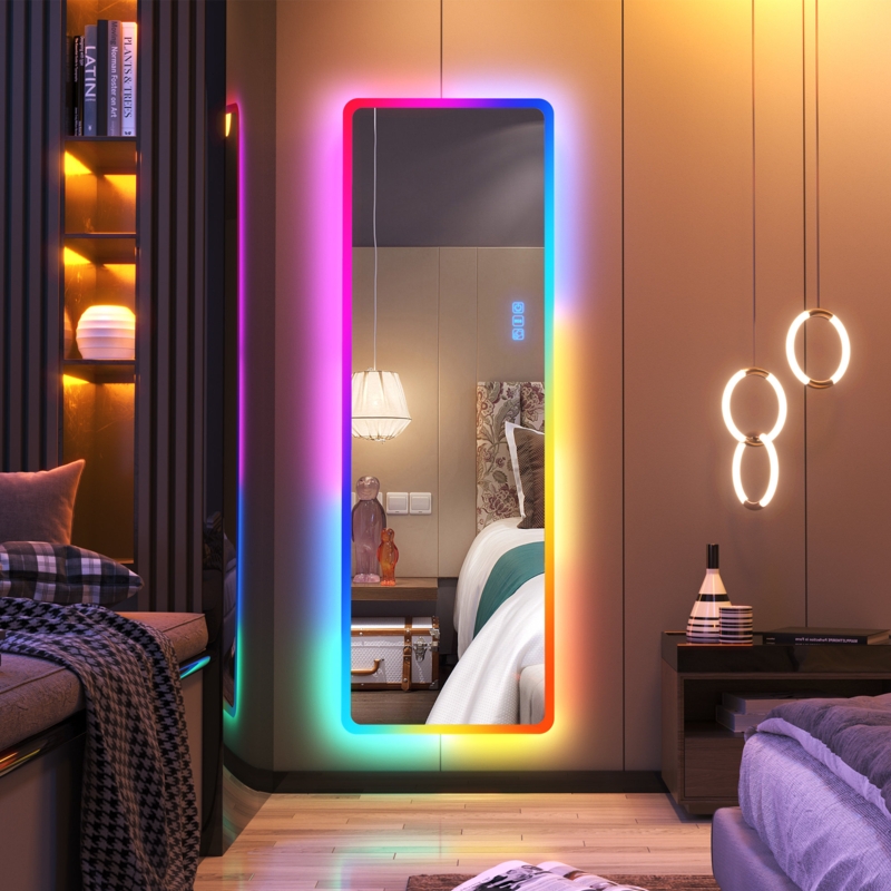 RGB Full Mirror for Lively Ambiance