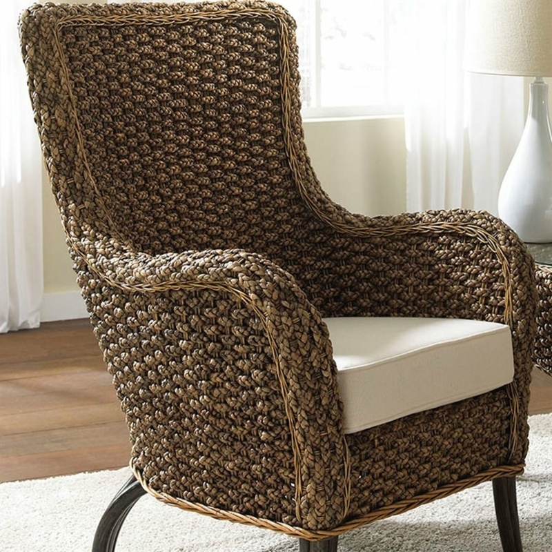 Modular Rattan Lounge Chair with Banana Leaf Fiber