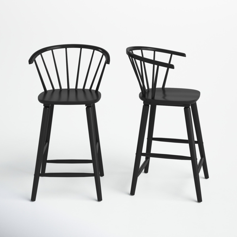 Antique-Inspired Counter Stool Set