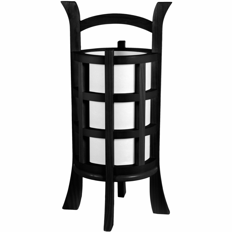 Elegant Shoji-Styled Table Lamp