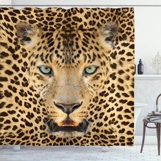 Leopard Shower Curtain - Foter