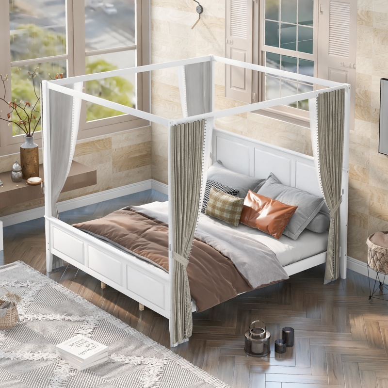 Rooms to go dumont deals canopy bed