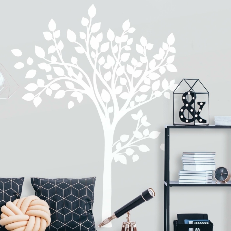 Simple Tree Peel and Stick Giant Wall Decal