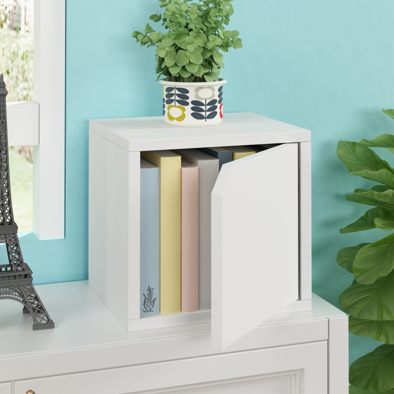 French Retro Multi-level Bookcase