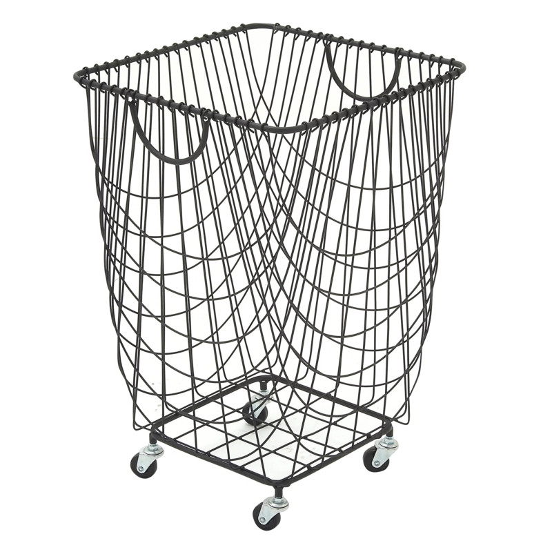 Deep Basket Style Storage Cart