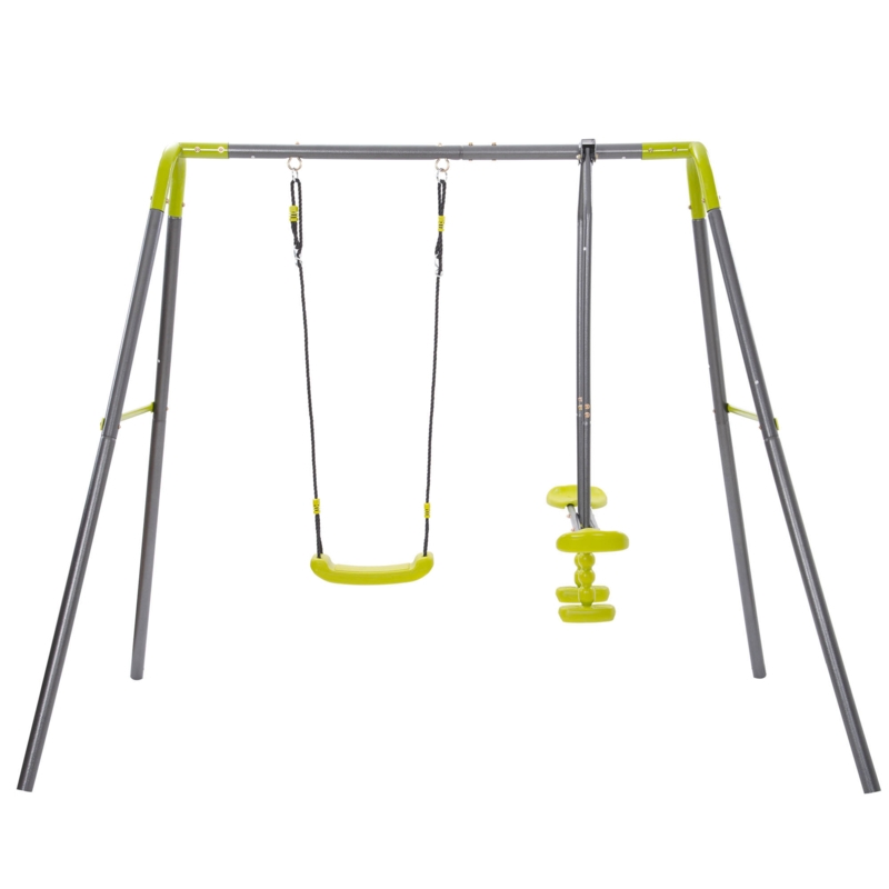 Adjustable Swing Set with Glider