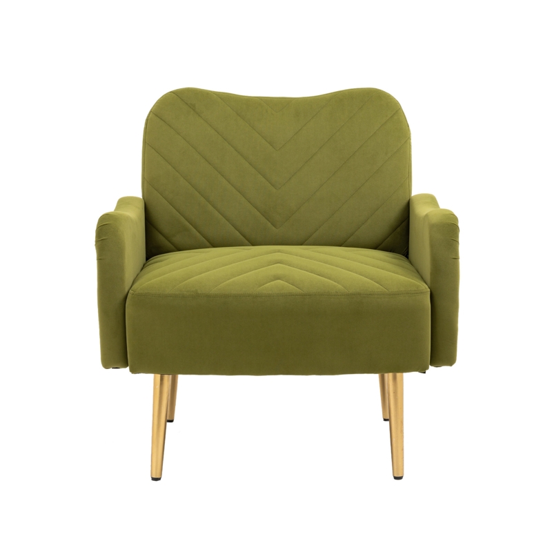 Cozy Corner Armchair with Curved Design